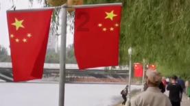 拥堵的停车场